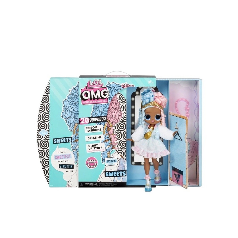 LOL Surprise OMG SWEETS Fashion Doll Sugar sister Series 4 Outrageous Millennial